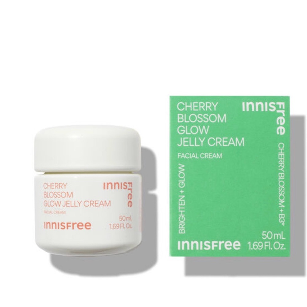 INNISFREE Cherry Blossom Dewy Glow Jelly Cream Brighten 1.69oz NIB Make In Korea